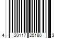 Barcode Image for UPC code 420117251803