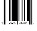 Barcode Image for UPC code 420277053897