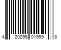 Barcode Image for UPC code 420295019998