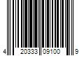 Barcode Image for UPC code 420333091009