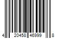 Barcode Image for UPC code 420458469998