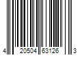 Barcode Image for UPC code 420504631263