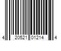 Barcode Image for UPC code 420521012144