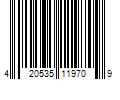 Barcode Image for UPC code 420535119709