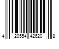 Barcode Image for UPC code 420554426208