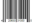 Barcode Image for UPC code 420600310000