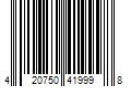 Barcode Image for UPC code 420750419998