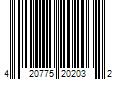 Barcode Image for UPC code 420775202032