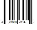 Barcode Image for UPC code 420800239477