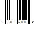 Barcode Image for UPC code 420945509992