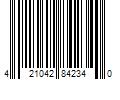 Barcode Image for UPC code 421042842340