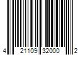 Barcode Image for UPC code 421109320002