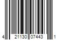 Barcode Image for UPC code 421130074431