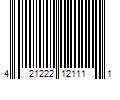 Barcode Image for UPC code 421222121111