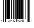 Barcode Image for UPC code 421442000661