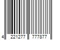 Barcode Image for UPC code 4221277777877