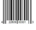 Barcode Image for UPC code 422609003013