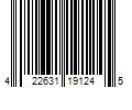 Barcode Image for UPC code 422631191245