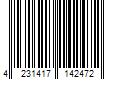 Barcode Image for UPC code 4231417142472