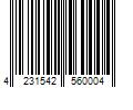 Barcode Image for UPC code 4231542560004