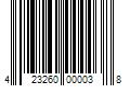 Barcode Image for UPC code 423260000038