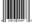 Barcode Image for UPC code 423613004973