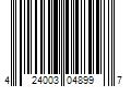 Barcode Image for UPC code 424003048997