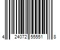 Barcode Image for UPC code 424072555518