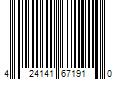 Barcode Image for UPC code 424141671910