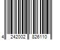 Barcode Image for UPC code 4242002826110