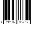 Barcode Image for UPC code 4242002964317