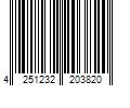 Barcode Image for UPC code 4251232203820