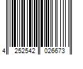 Barcode Image for UPC code 4252542026673