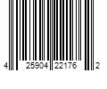 Barcode Image for UPC code 425904221762