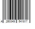 Barcode Image for UPC code 4260349541817