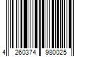 Barcode Image for UPC code 4260374980025