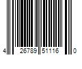 Barcode Image for UPC code 426789511160