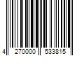 Barcode Image for UPC code 4270000533815