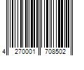 Barcode Image for UPC code 4270001708502