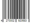 Barcode Image for UPC code 4270002920583