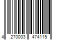 Barcode Image for UPC code 4270003474115