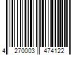 Barcode Image for UPC code 4270003474122