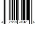 Barcode Image for UPC code 427299700426