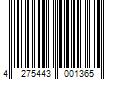 Barcode Image for UPC code 4275443001365