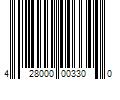 Barcode Image for UPC code 428000003300