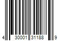 Barcode Image for UPC code 430001311889