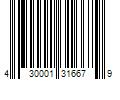 Barcode Image for UPC code 430001316679