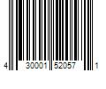 Barcode Image for UPC code 430001520571