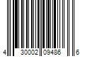 Barcode Image for UPC code 430002094866