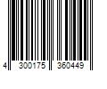 Barcode Image for UPC code 4300175360449